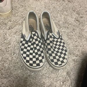 Checkered vans